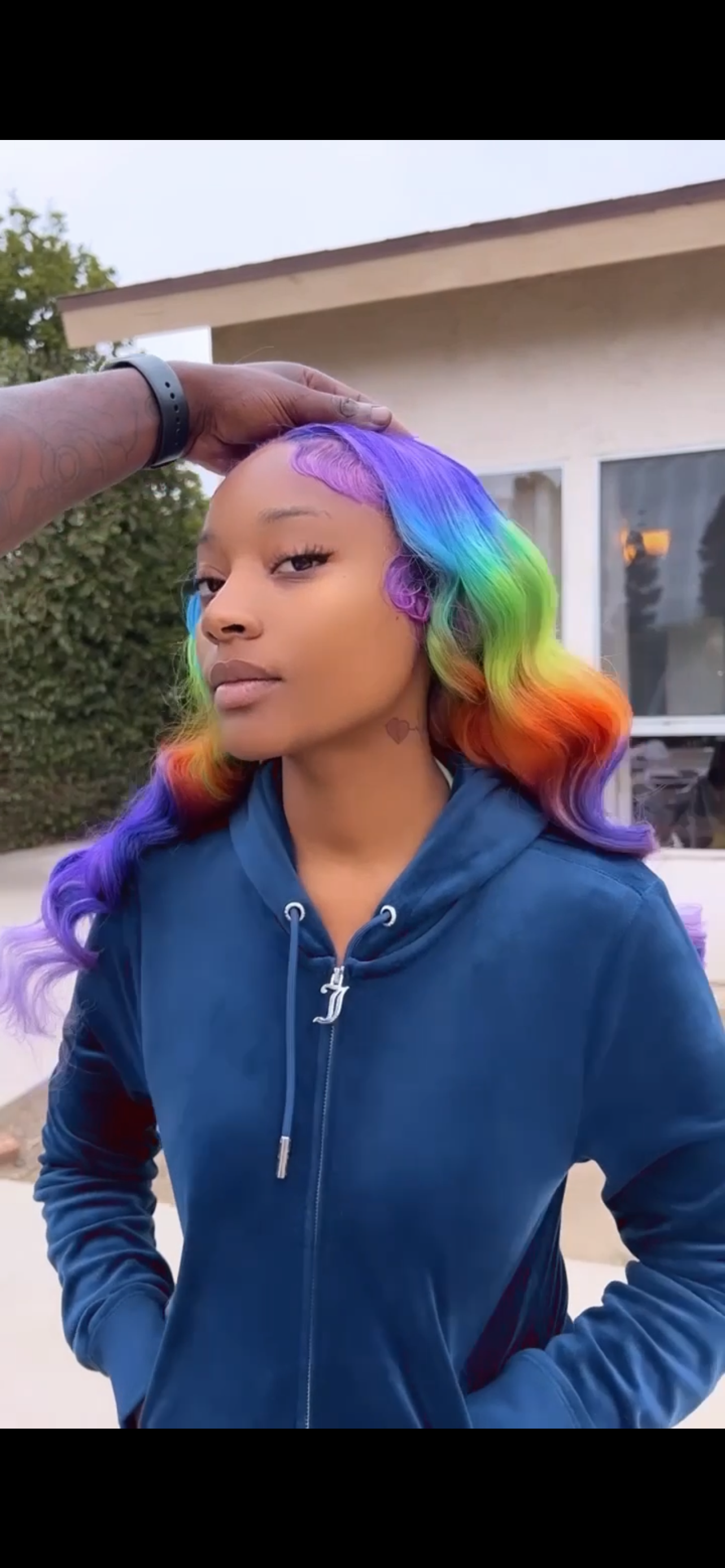 Custom shop color wigs