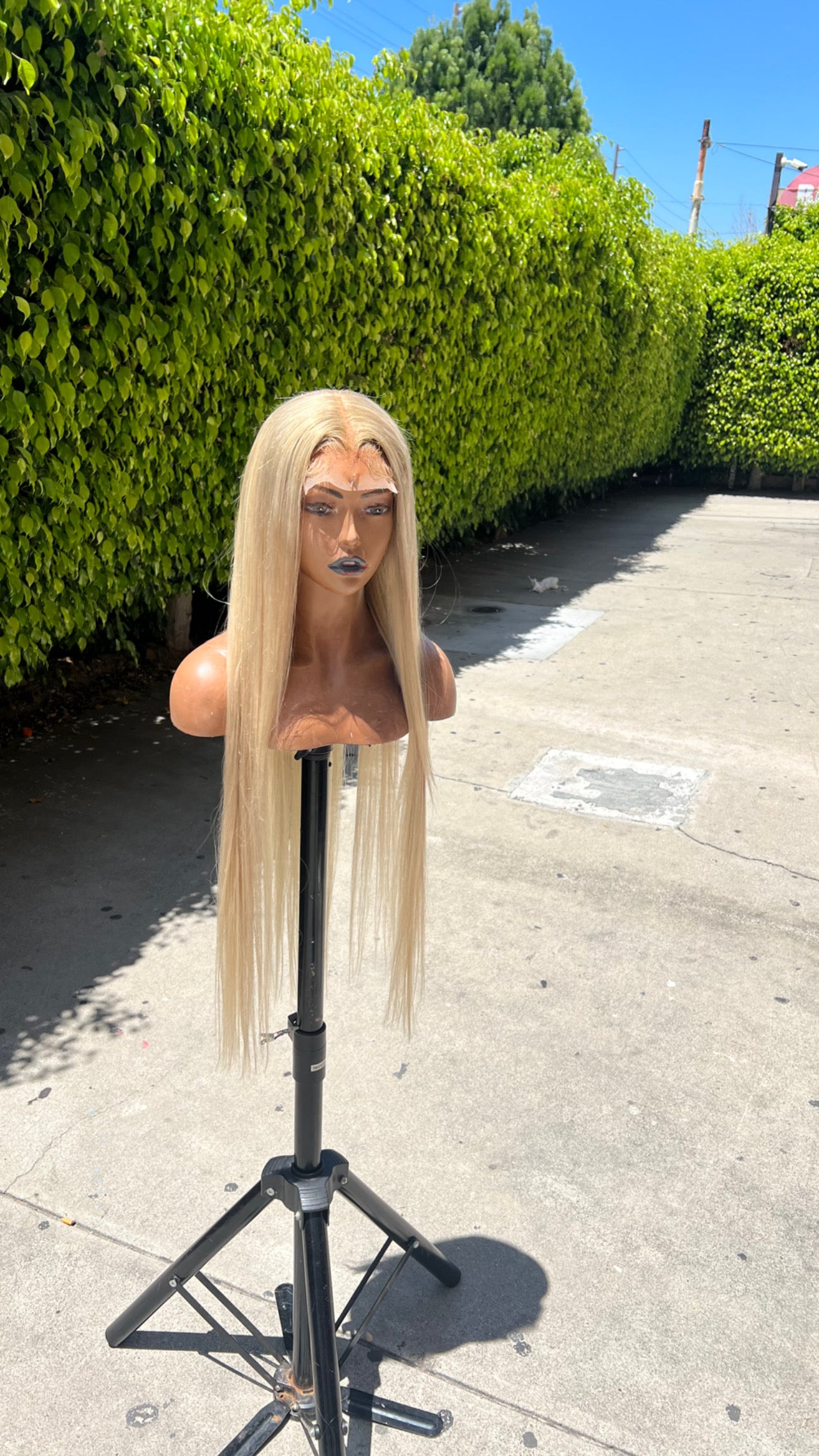 Custom colored wig